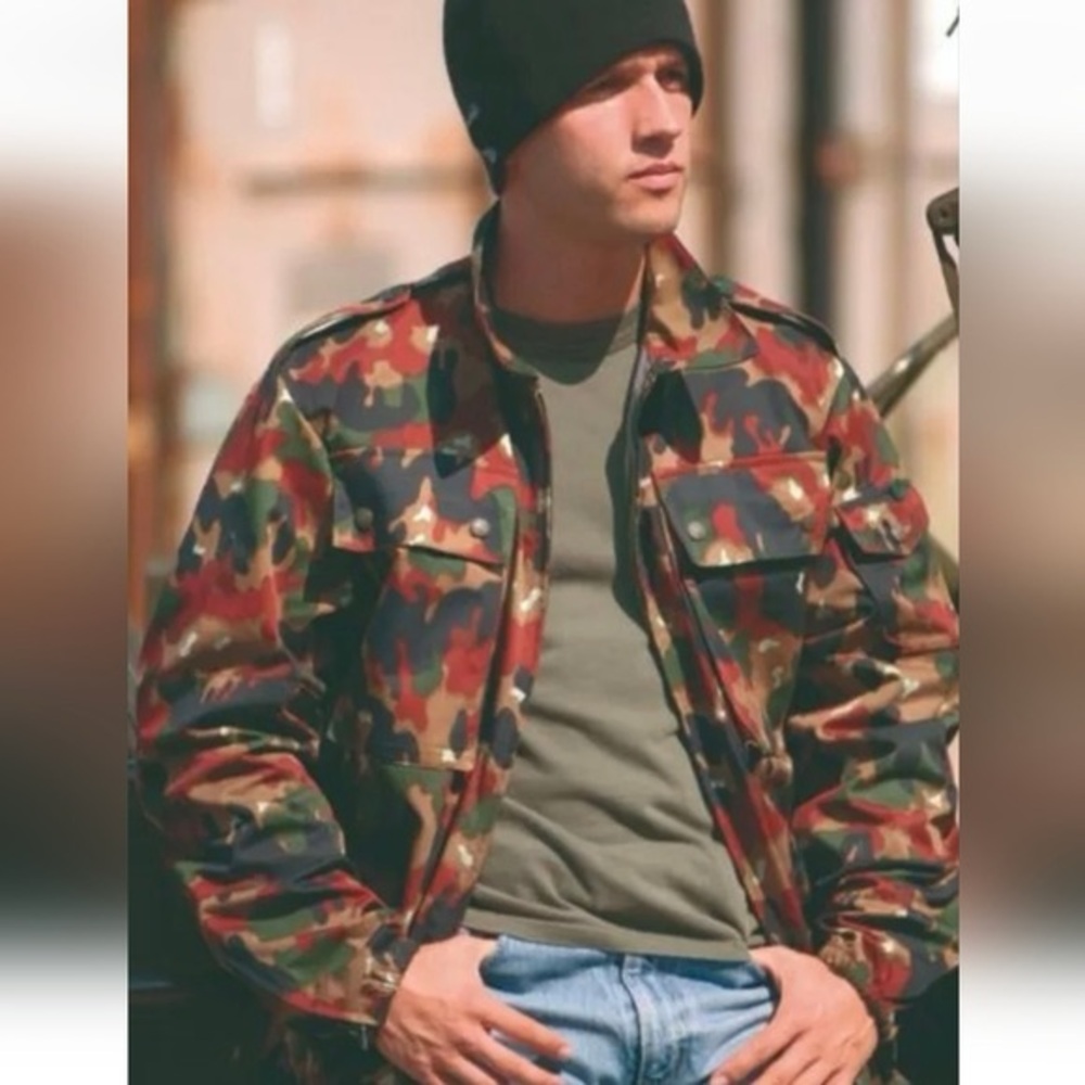 Swiss Army M83 Alpenflage Field Camo Jacket